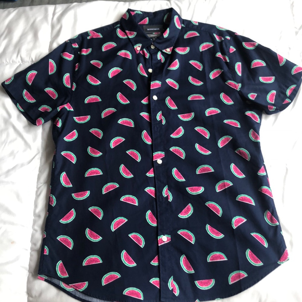 Bonobos Riviera Men’s Short Sleeve shirt. Medium